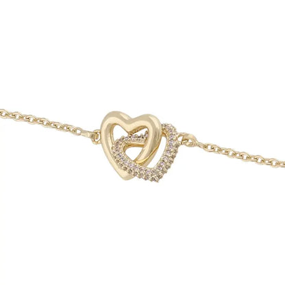 Snö Brooklyn chain brace gold/clear - Armband