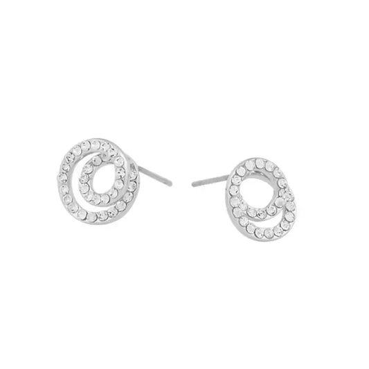 Snö Cara ring ear s/clear - Örhänge