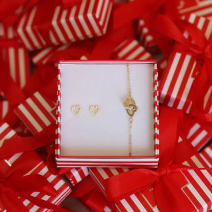 Snö Carol Set 1 g/clear - Smycken