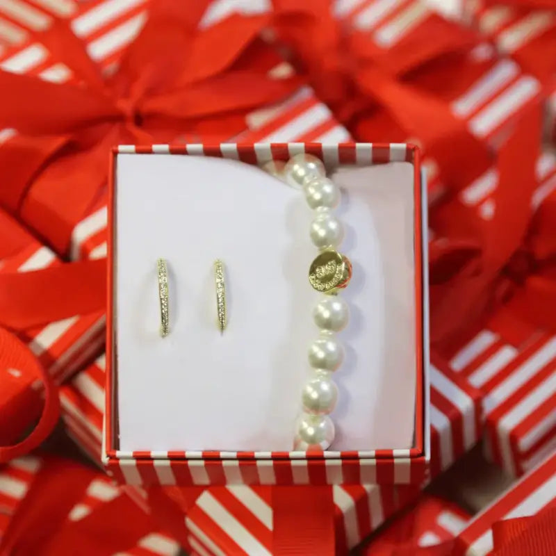 SNÖ Carol Set 6 g/clear - Smycken