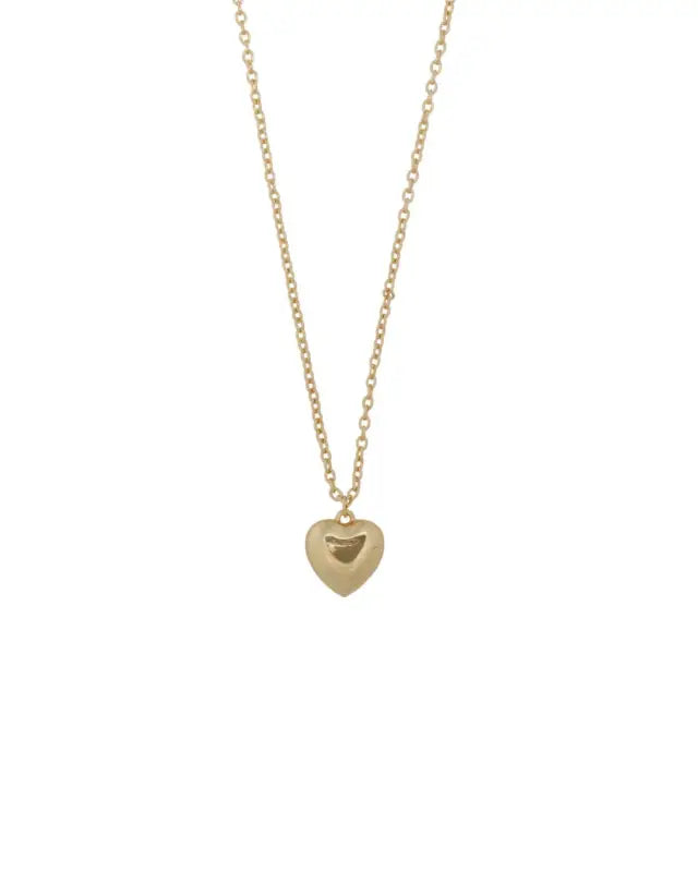 Snö Cute big heart neck 50 plain g - Hjärta