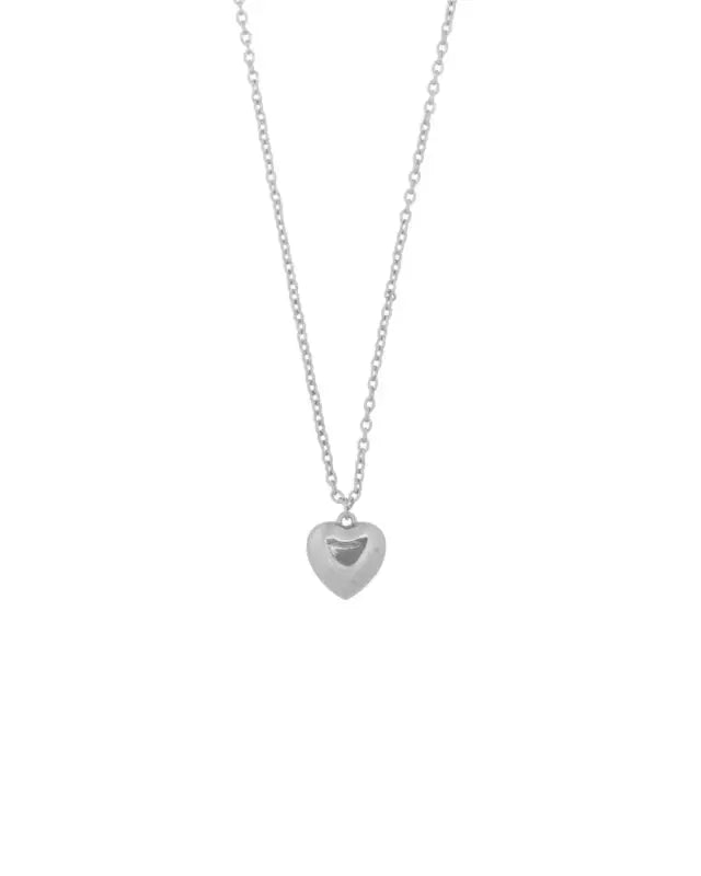 Snö Cute big heart neck 50 plain s - Hjärta