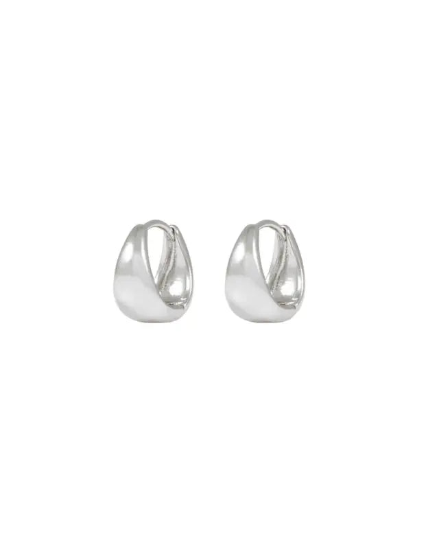 Snö Honey drop ring ear silver - Smycken