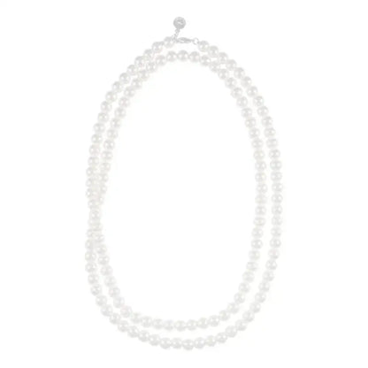 SNÖ ICON 100 cm neck silver/white - Halsband