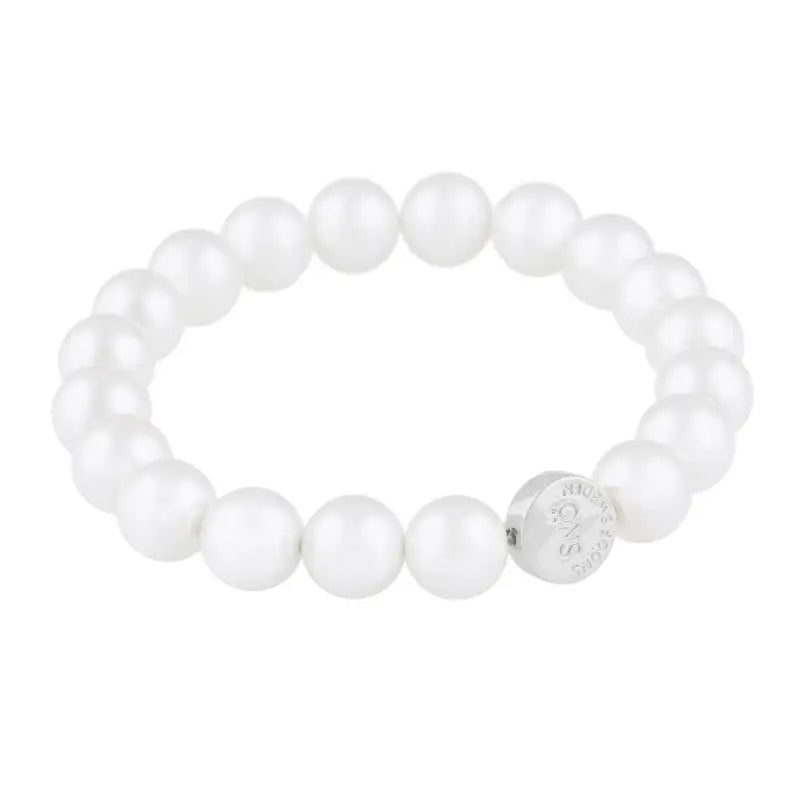 Snö Laney elastic pearl brace s/white S/M - Armband