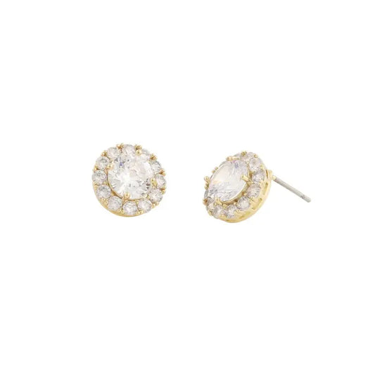 Snö Lex stone ear g/clear - Örhänge