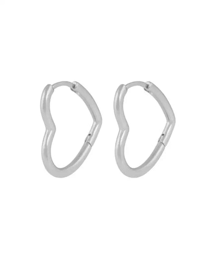 Snö Lovely oval ear plain s - Örhängen