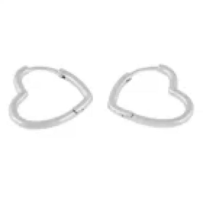 Snö Lovely oval ear plain s - Örhängen