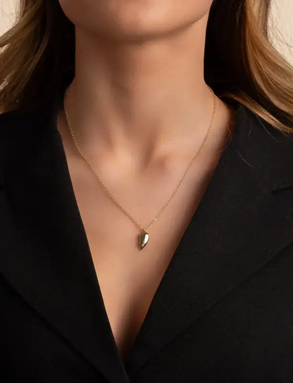 Snö Lovely share neck 42 plain g - Örhängen