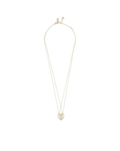 Snö Lovely share neck 42 plain g - Örhängen