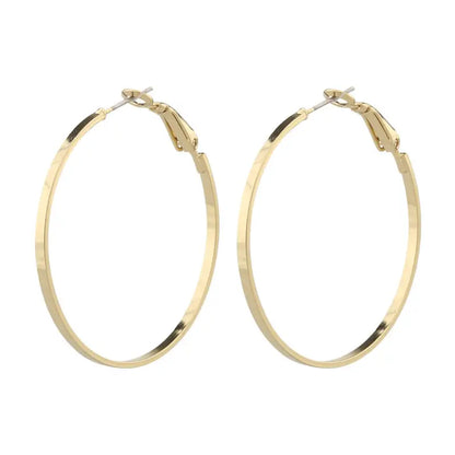 Snö Moe ring ear 40 mm plain gold - Smycken