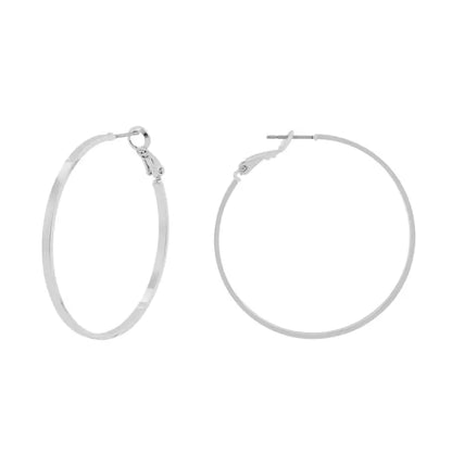 Snö Moe ring ear 40 mm plain silver - Smycken
