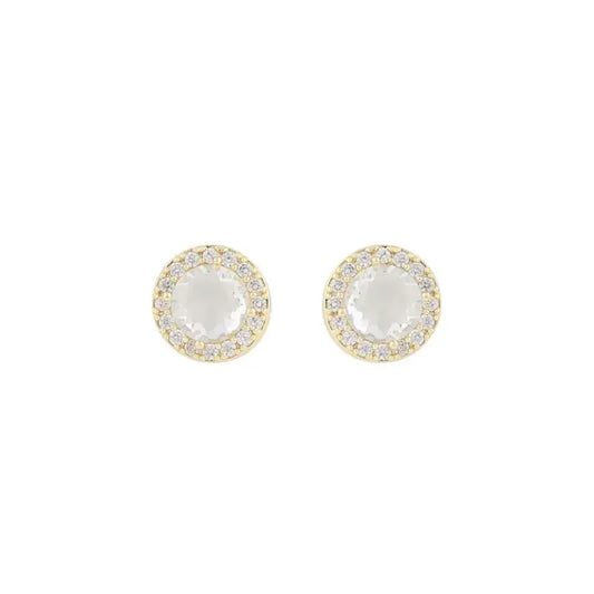 Snö Seine ear gold/clear - Örhänge
