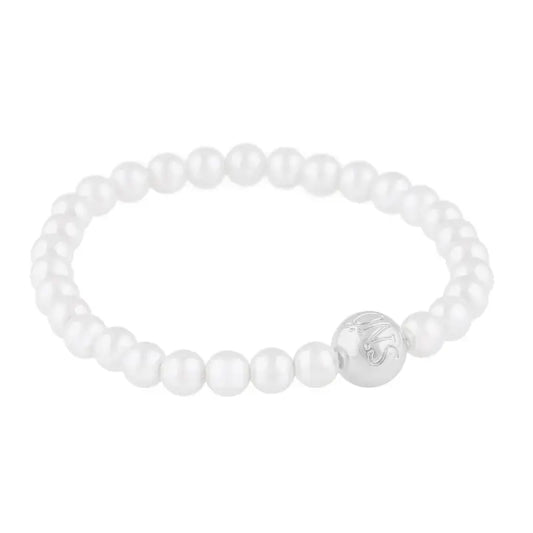 Snö Sophie braclet white/silver - Armband