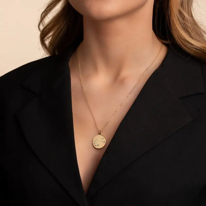 Snö Sprinkles big pedant neck 60 g/clear - Halsband