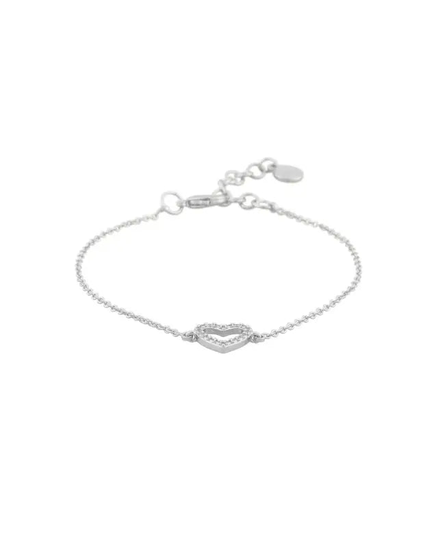 Snö Valentina chain brace s/ clear - Armband