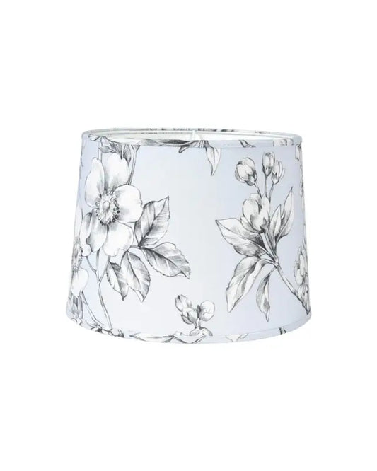 Sofia Blossom blå 20 cm - Lampskärm