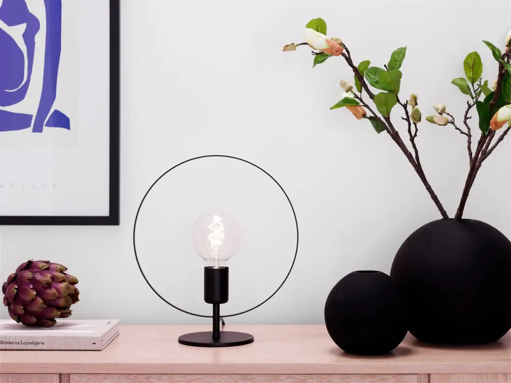 Spartan bordslampa svart - Bordslampa