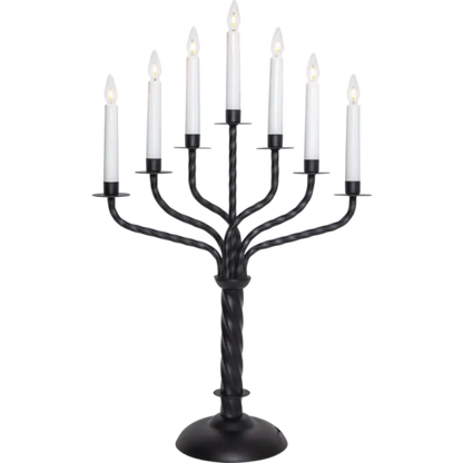 ST Bore ljusstake svart - Adventsljusstake