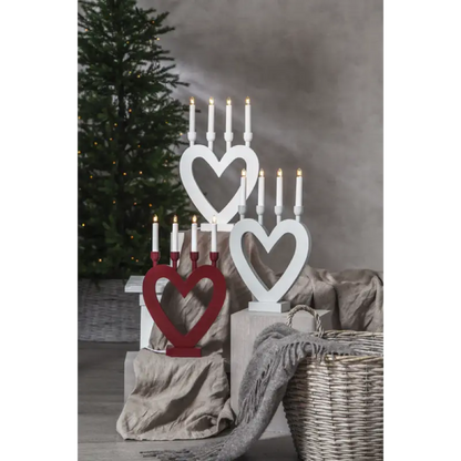 ST Dala ljusstake vit - Adventsljusstake