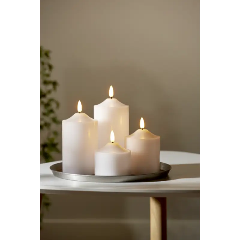 ST Flamme Wax LED 12 cm - LED ljus