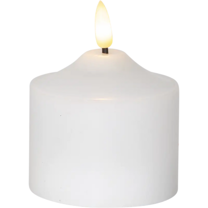 ST Flamme Wax LED 9,5 cm - LED ljus