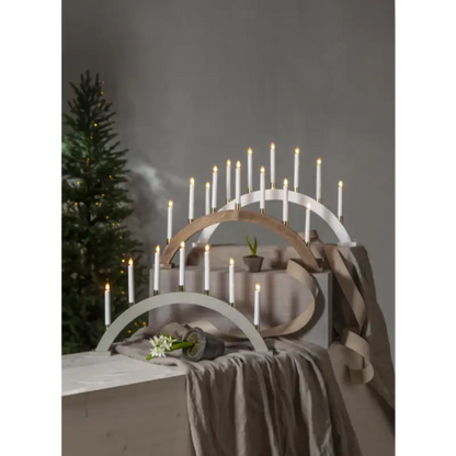 ST Gillian Ljusstake brun - adventsljusstake