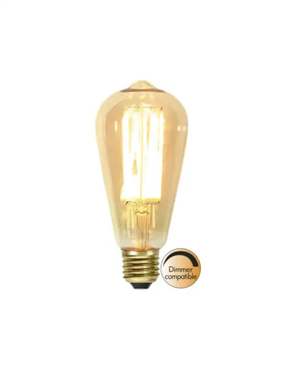 ST Glödlampa E27 Vintage gold dimbar - Glödlampa