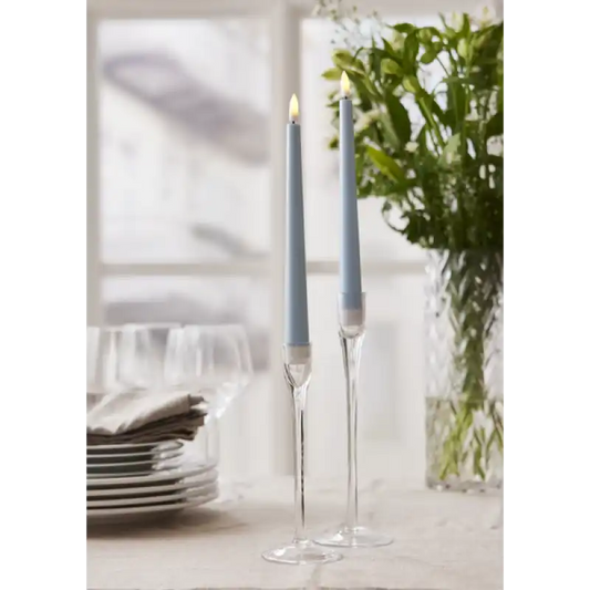 LED Antikljus 2-pack Flamme Blå - LED ljus