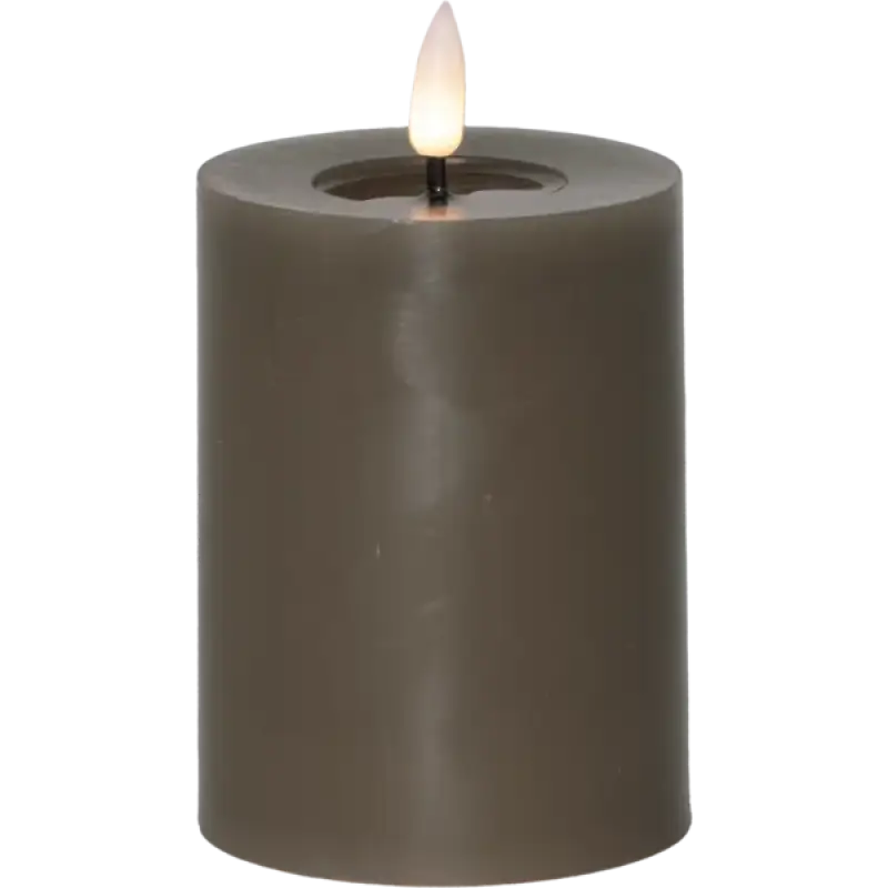 ST LED blockljus Flamme Flow 10cm mullvad - LED ljus
