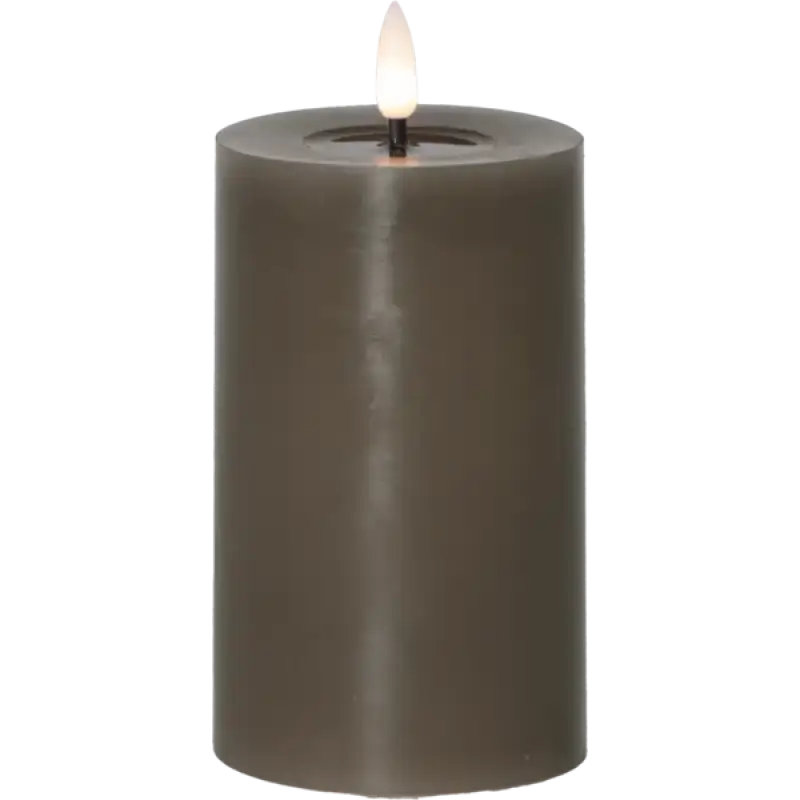 ST Led blockljus Flamme Flow 12,5 cm mullvad - LED ljus