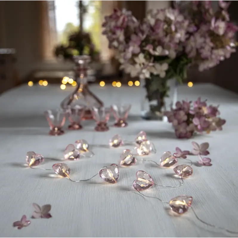 ST LED Ljusslinga Valentine timer - Ljusslinga