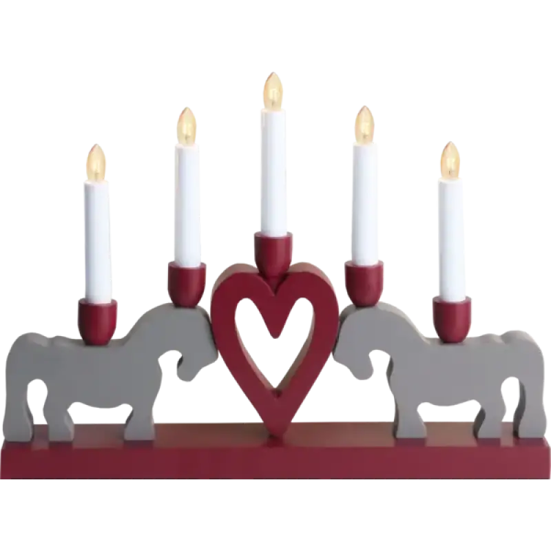 ST Leksand julstake - Adventsljusstake