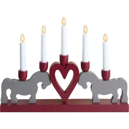 ST Leksand julstake - Adventsljusstake