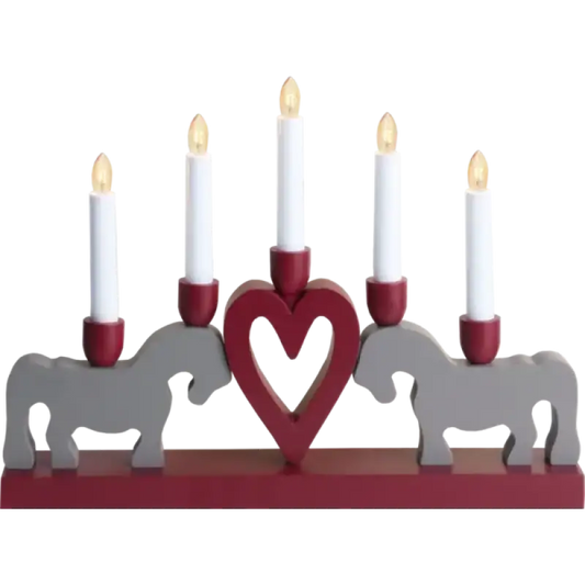 ST Leksand julstake - Adventsljusstake