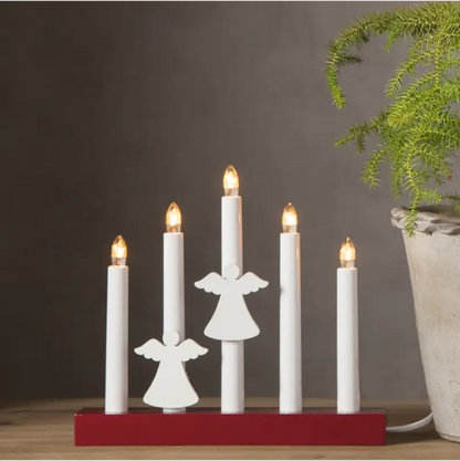 ST Ljusmanschetter ängel - Adventsljusstake