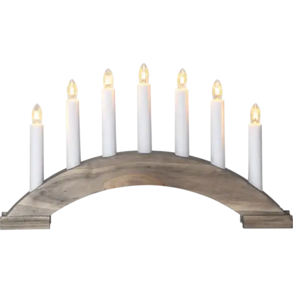 ST Ljusstake BEA 283-19 brun - Adventsljusstake