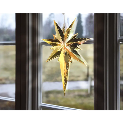 ST Metallstjärna Betlehem Mässing - Jul