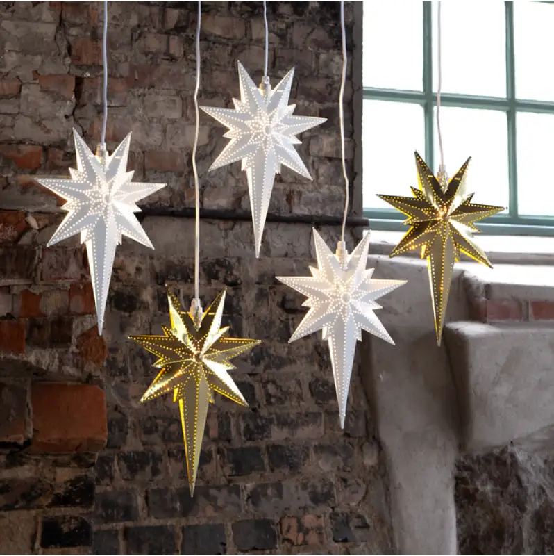 ST Metallstjärna Betlehem Mässing - Jul