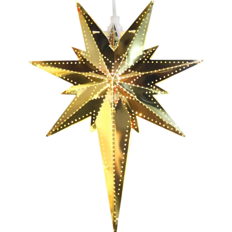 ST Metallstjärna Betlehem Mässing - Jul