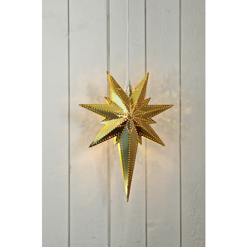 ST Metallstjärna Betlehem Mässing - Jul