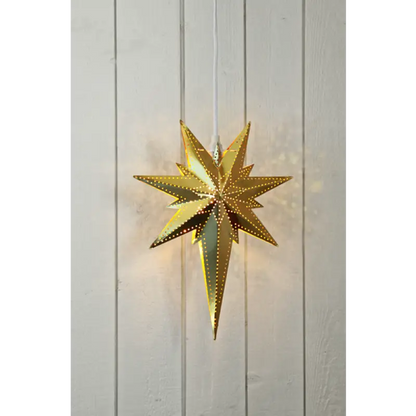 ST Metallstjärna Betlehem Mässing - Jul