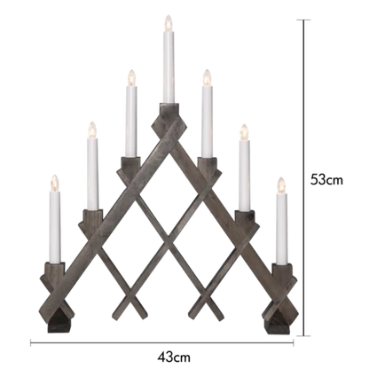 ST Rut Ljusstake Brown - Adventsljusstake