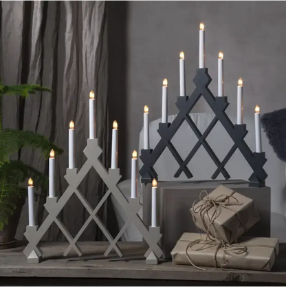 ST Rut Ljusstake svart - Belysning