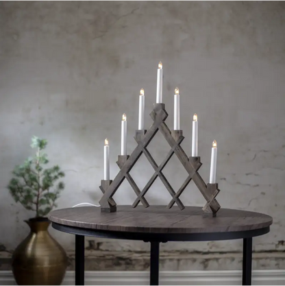 ST Rut Ljusstake Brun - Adventsljusstake