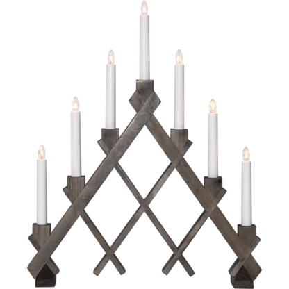 ST Rut Ljusstake Brun - Adventsljusstake