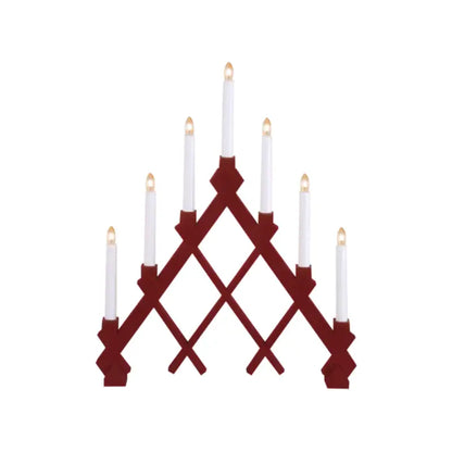 ST Rut Ljusstake röd - Ljusstake