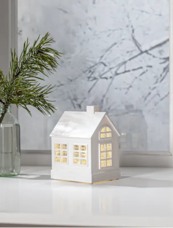 ST Vinter Inomhusdekoration timer LED 15,5cm - Belysning