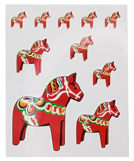 Stickers Dalahäst - Souvenir