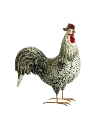 Stilig tupp vit - Dekoration